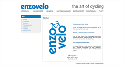 Desktop Screenshot of enzovelo.at