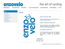 Tablet Screenshot of enzovelo.at